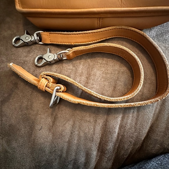 EUC-  Was told  not real.Nickel Vintage Coach Willis Top Handle Satchel - Picture 15 of 16